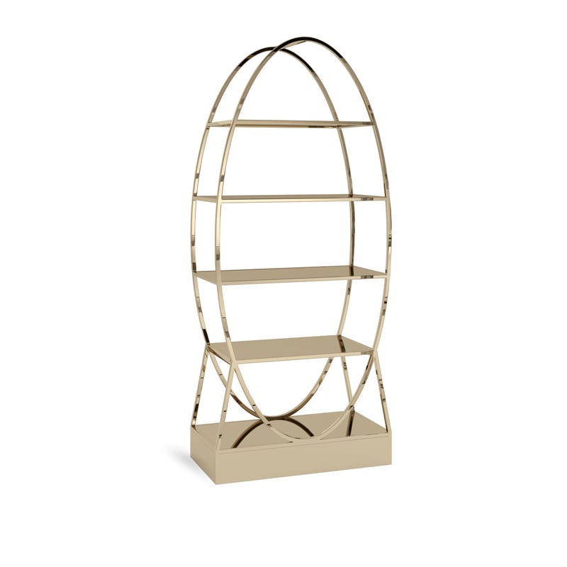 Ellipse Bar Back - Gold