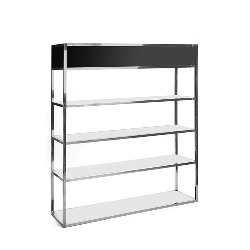 Essex Bar Back - Silver & Black