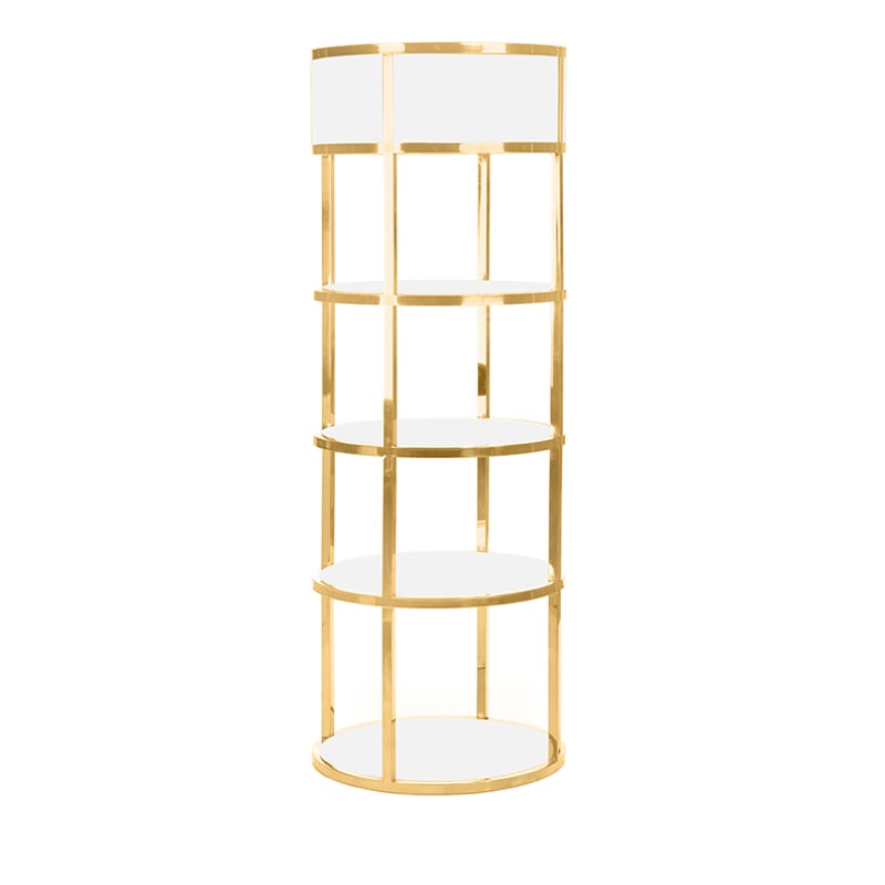 Grand Bar Back - Gold & White