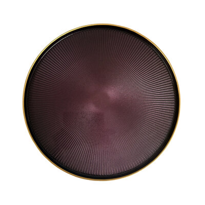 Domo Glass Charger Plate
