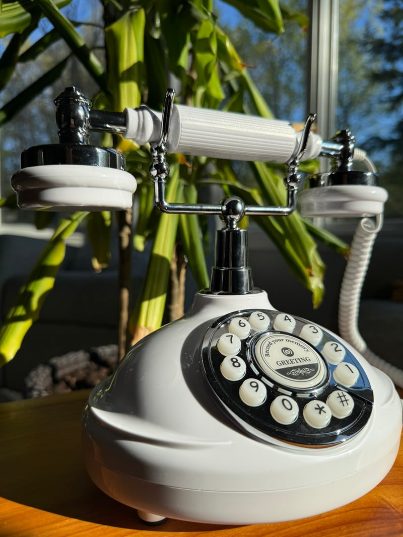 The Line Audio Guestbook (Choice of Phone Colour)