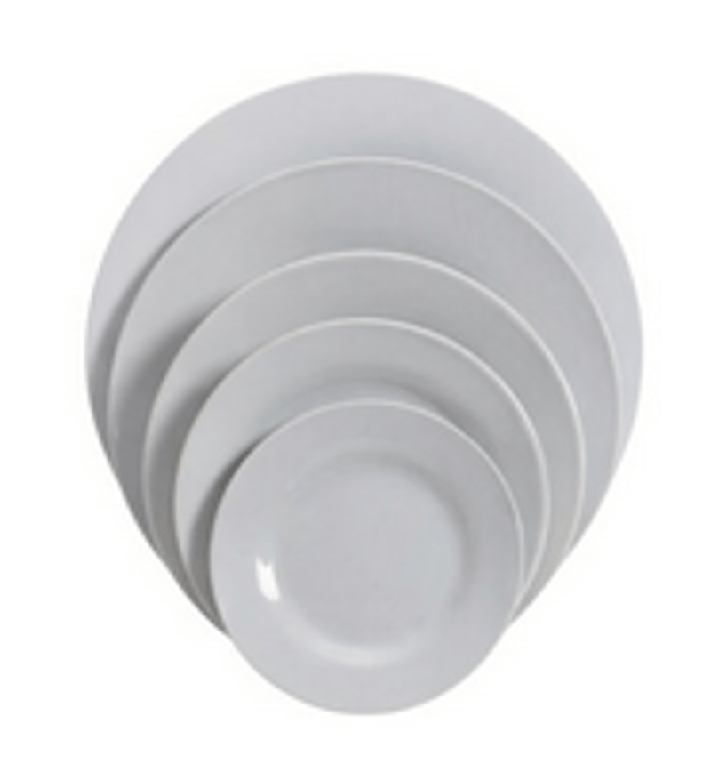 Pearl White 7.5" Side Plate