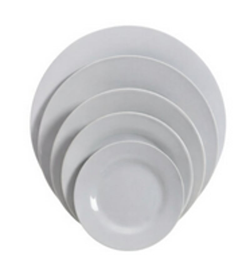 Pearl White Dinnerware Set