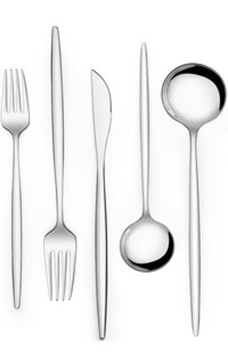 Silver Flatware Set