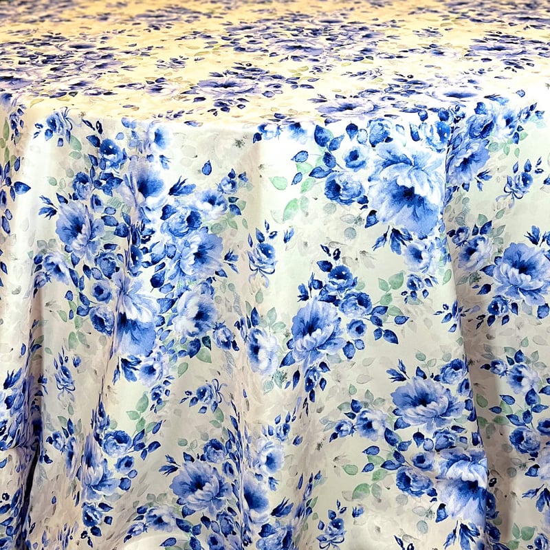 Blue Floral - 100" x 160"