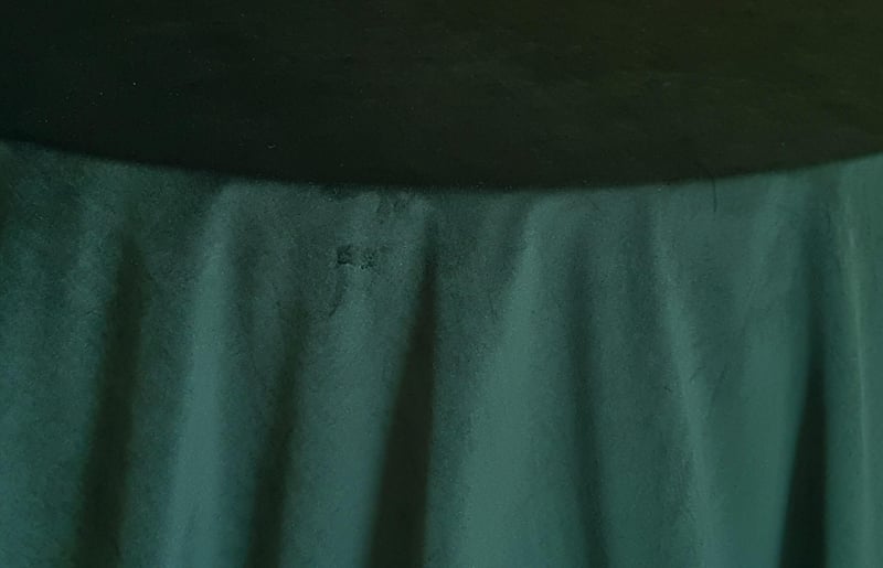 Hunter Green Plush Velvet - 132"