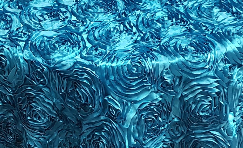 Turquoise Rosette - 120"