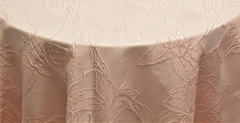 Blush Floral Reef Jacquard - 90" x 156"