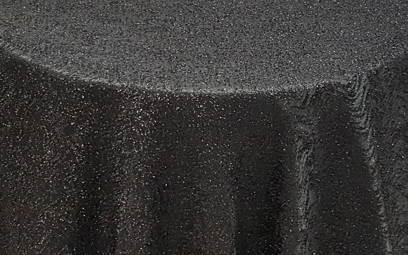 Black Twinkle Tinsel - 120"