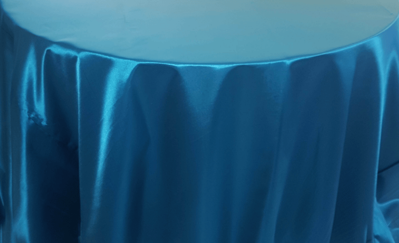 Turquoise Satin - 90" x 156"