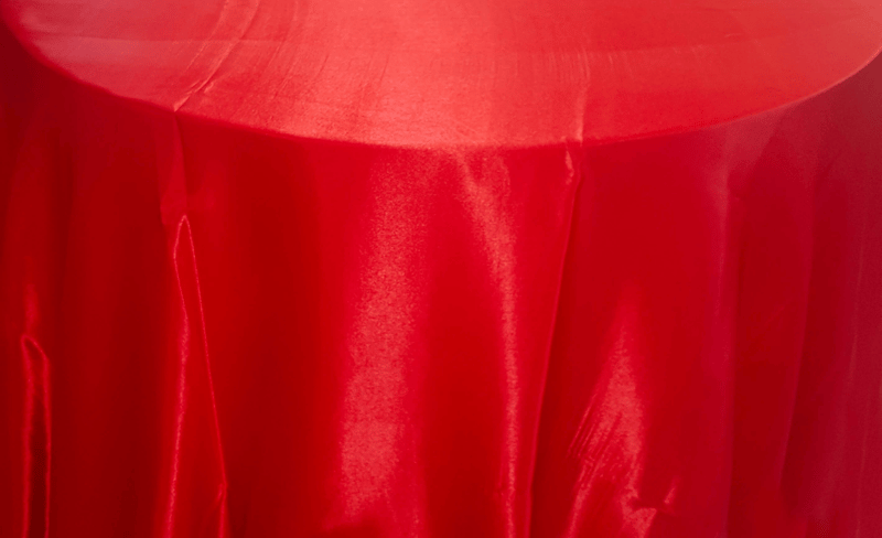 Red Satin - 132"