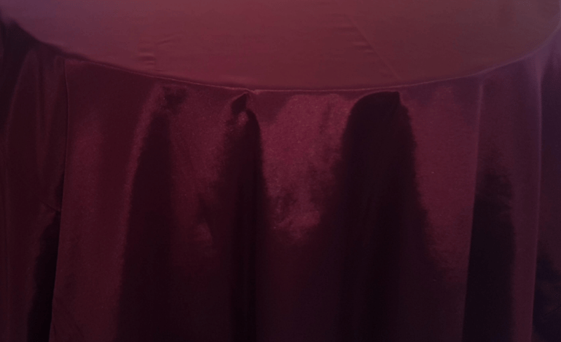 Burgundy Satin - 90" x 156"