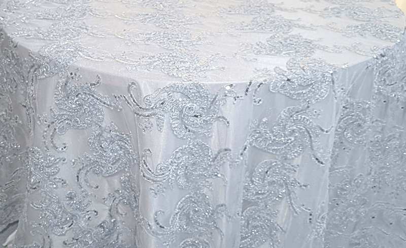 Silver Gatsby - 100" x 160"
