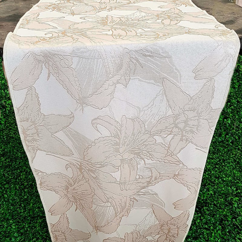 Blush Floral Reef Jacquard Runner