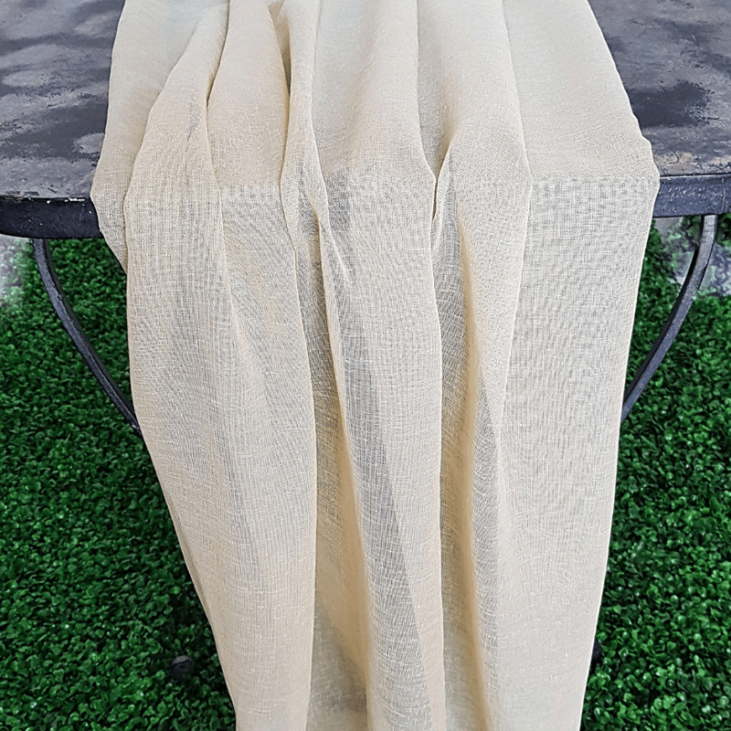 Champagne Gauze Runner
