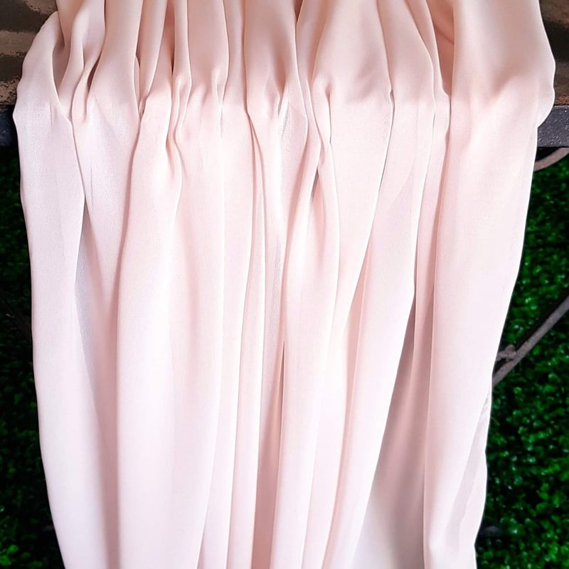 Pink Chiffon Runner