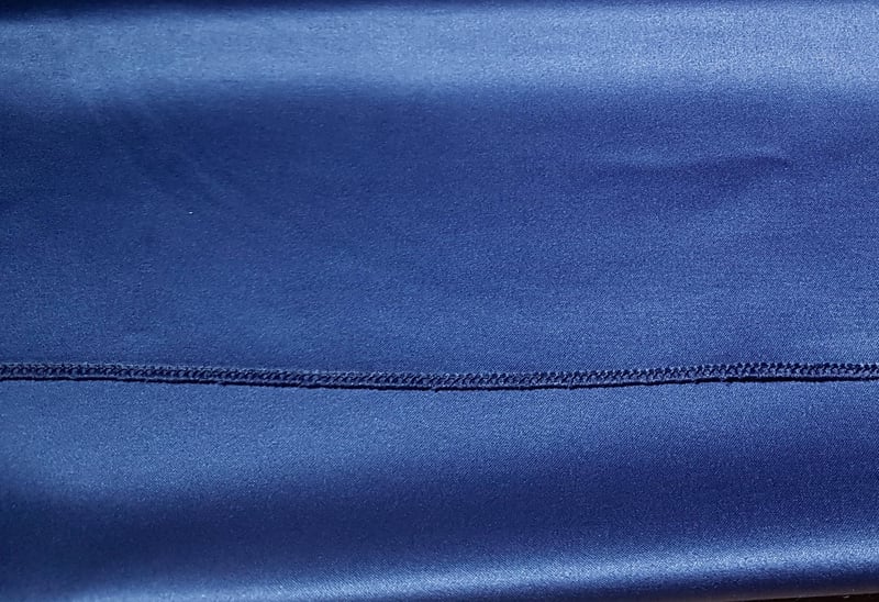 Royal Blue Satin Napkin
