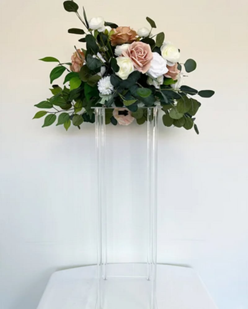 30" Clear Acrylic Harlow Stand