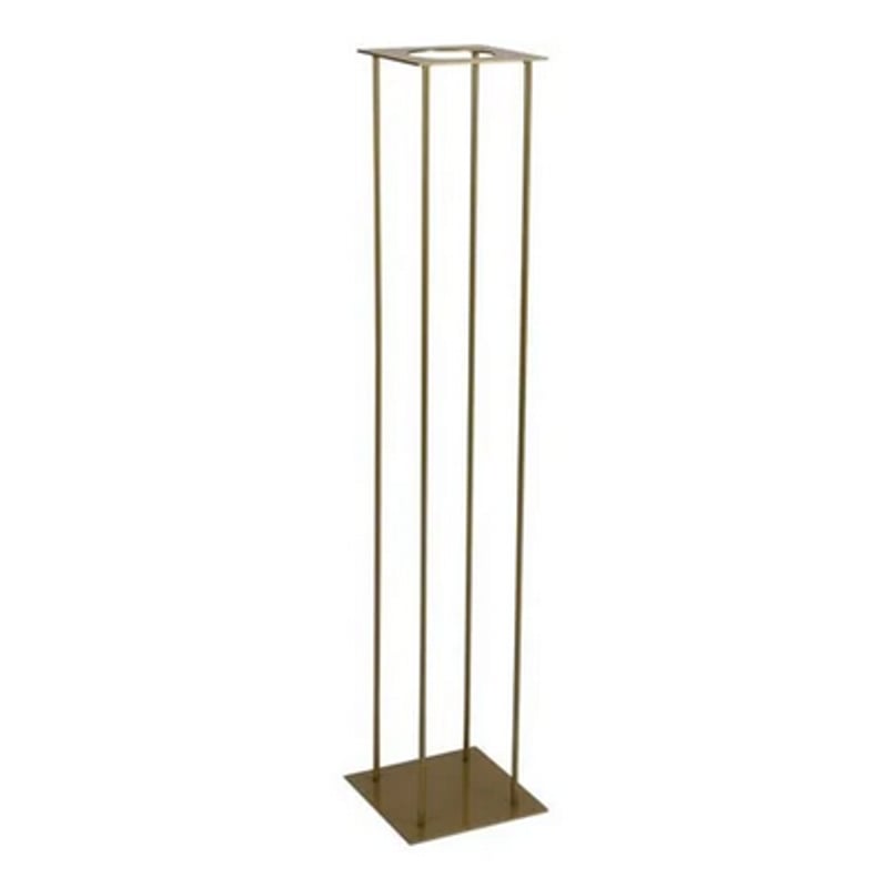 45" Gold Harlow Flower Stand