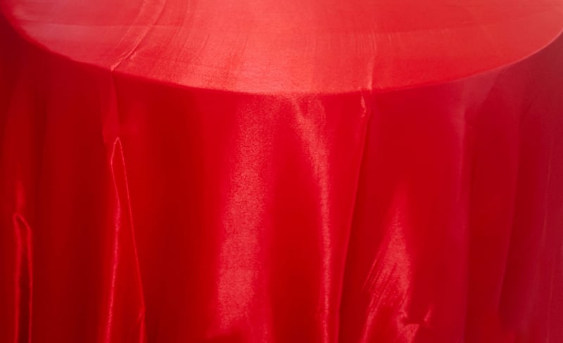 Red Satin Linen Collection