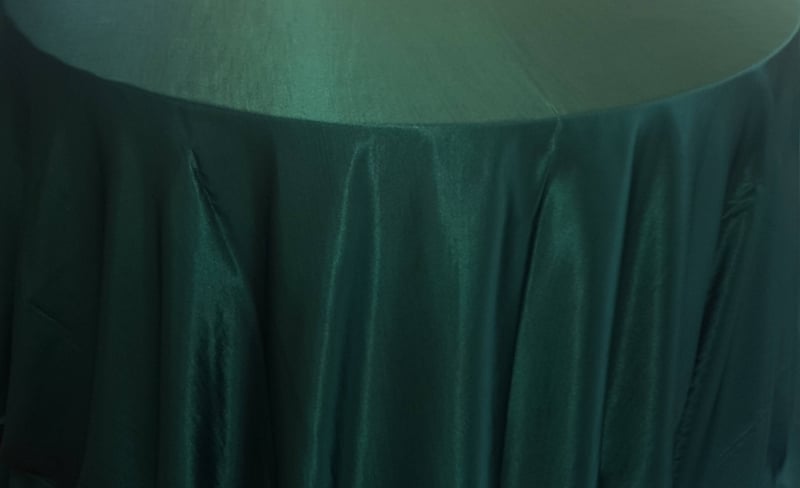 Green Satin Linen Collection