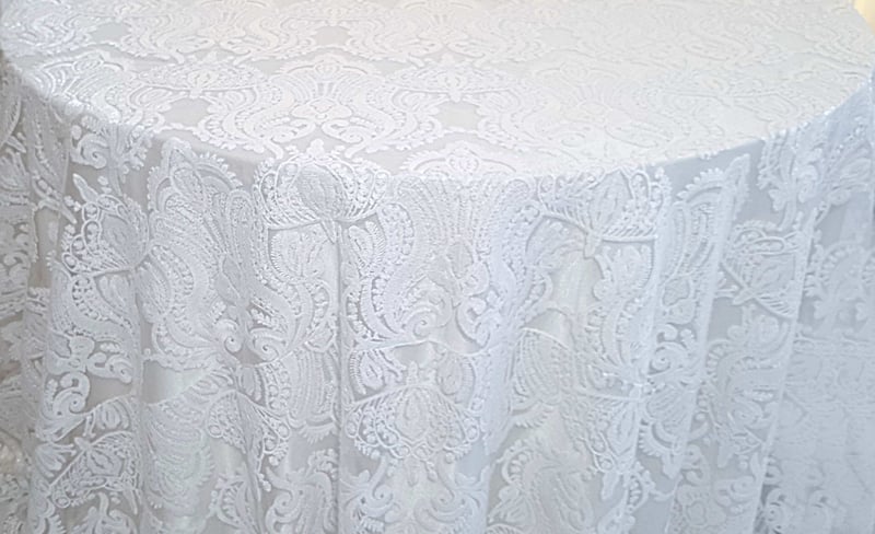 White Princess Lace Linen Collection
