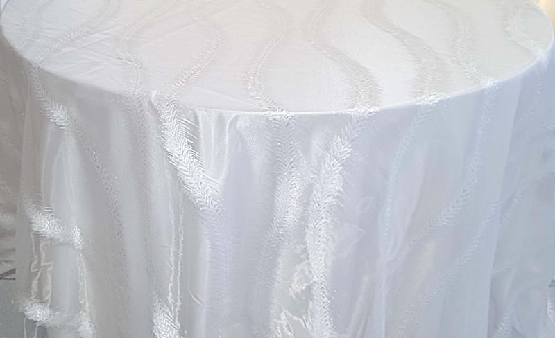 White Feathers Linen Collection