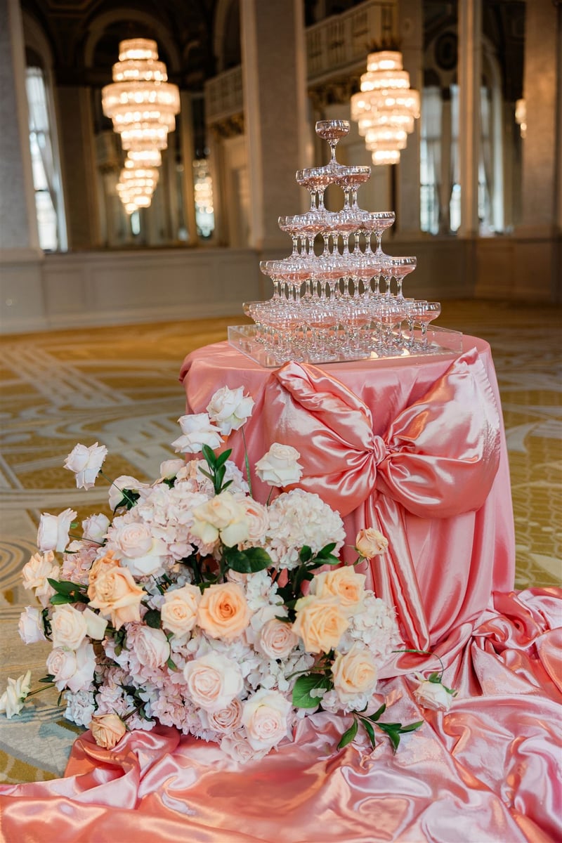 Classic Champagne Tower