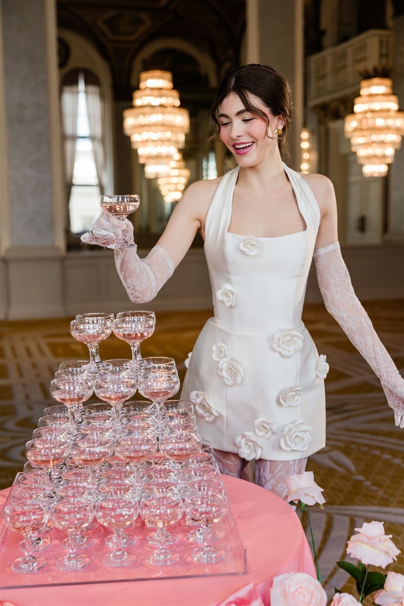 Classic Champagne Tower