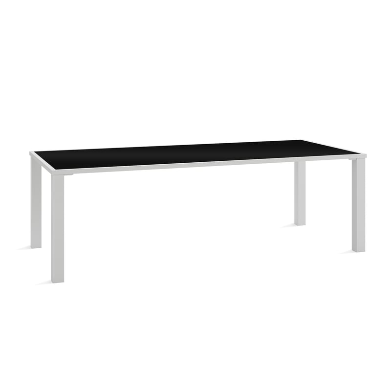 Metropolitan Dining Table - White & Black