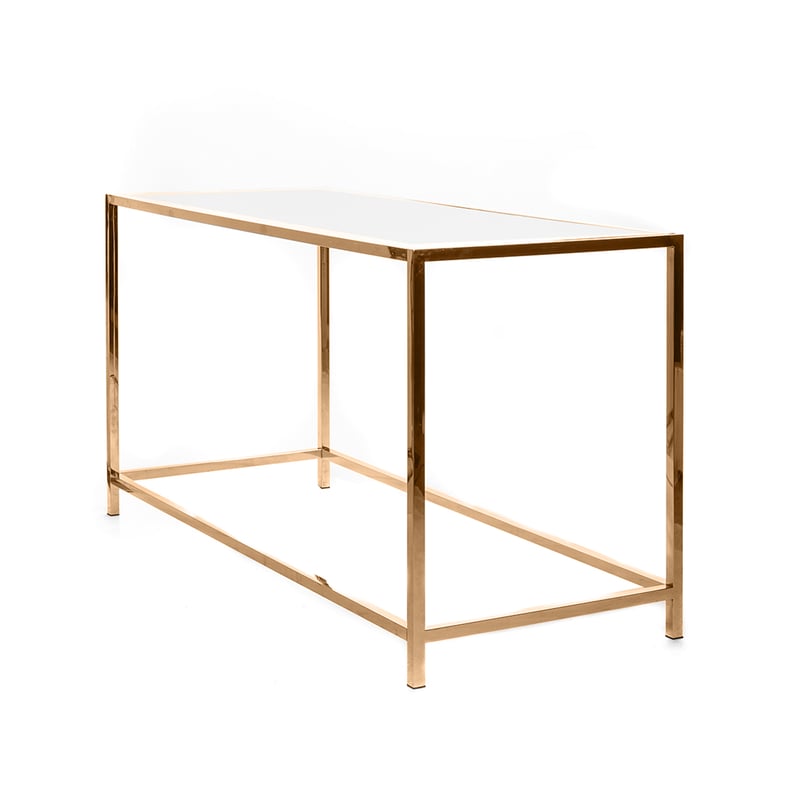 Rivington Communal Table - Gold & White
