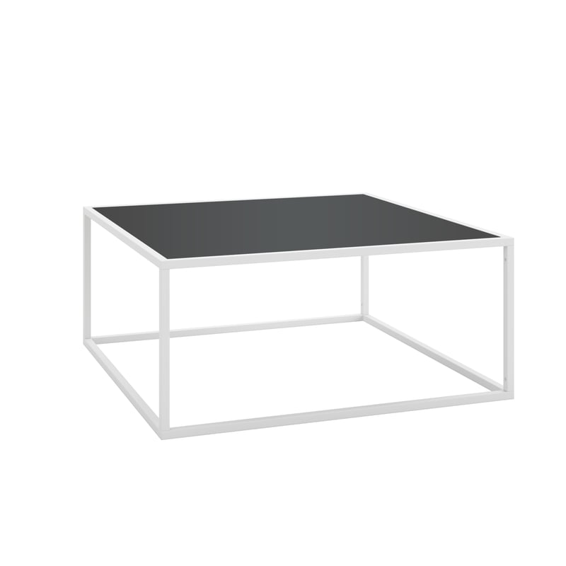 Carleton Coffee Table - White and Black