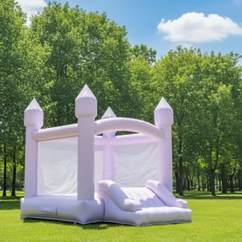 Lilac Glide Bouncy Castle