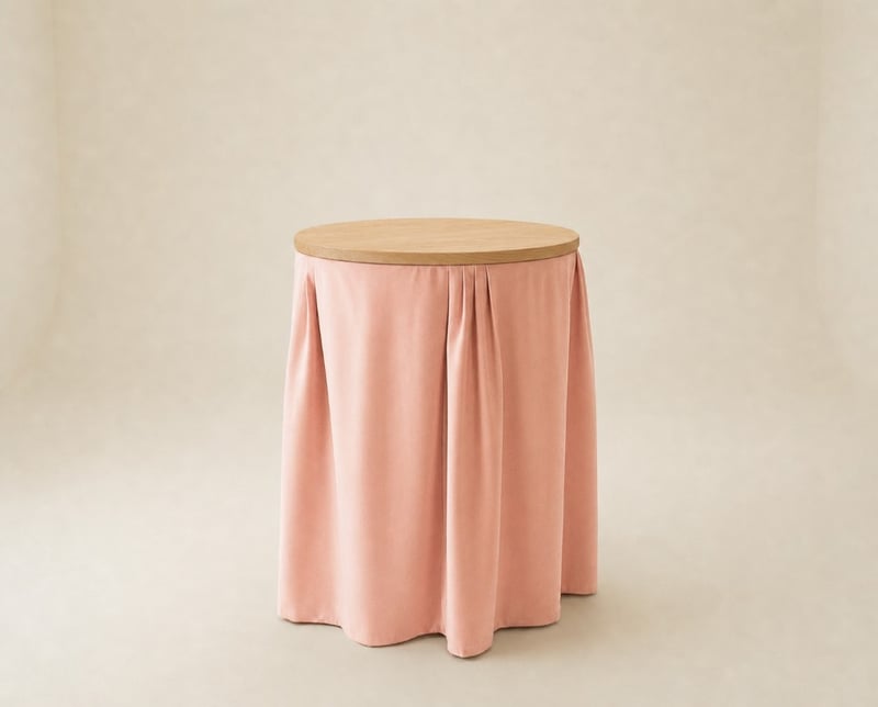High Top - Dusty Rose Pleated