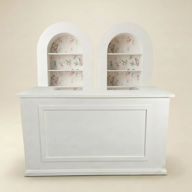 Archie Bar Back Set of 2 - Pink Hummingbird