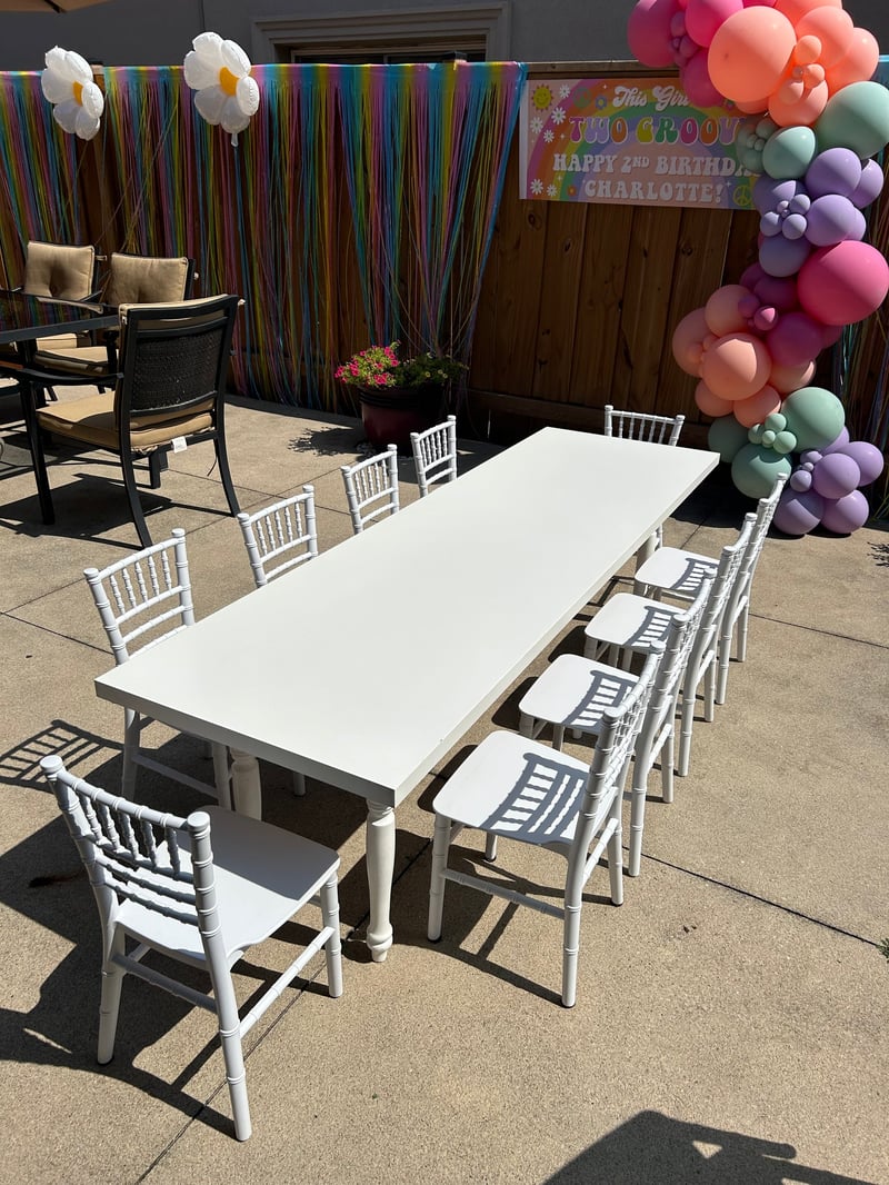 Children's Harvest Table - 6.5ft