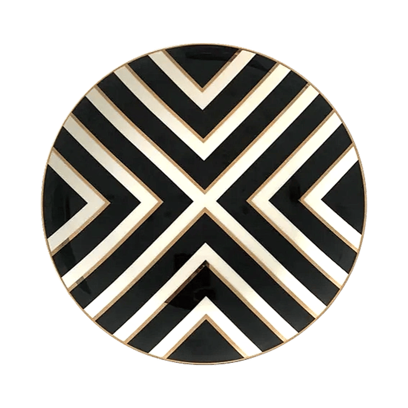 Lexi 12" Porcelain Charger Plate