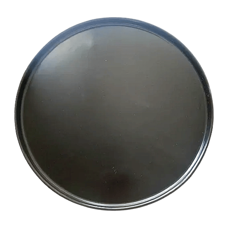 Terra Matte 12" Porcelain Charger Plate - Black