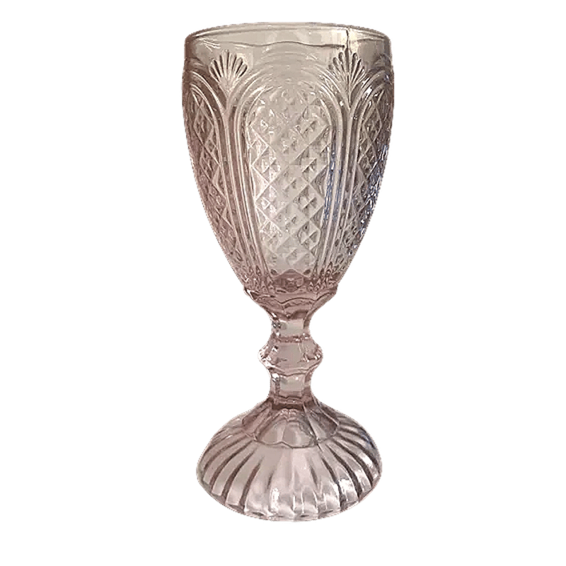 Pink Vintage Goblet