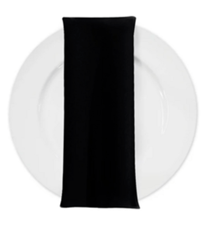 Black Napkin