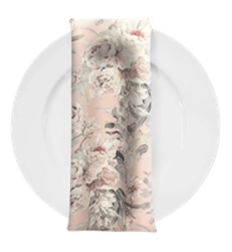 Floral Dust Napkin