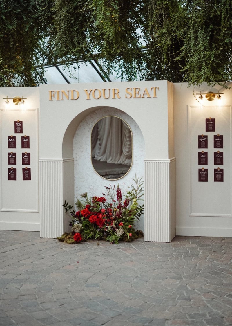 Seating Chart Wall Rental
