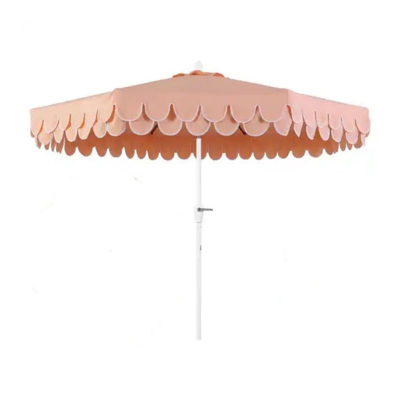 Coral Double Scallop Umbrella