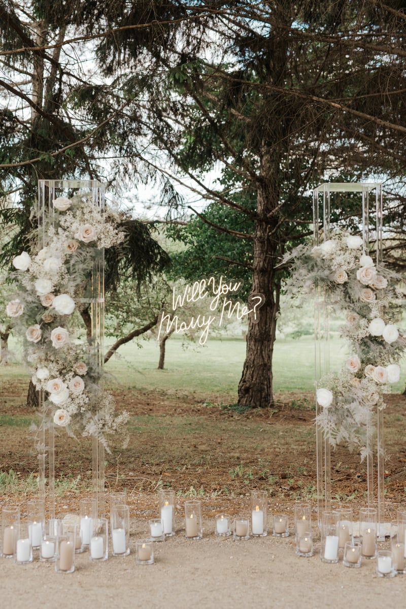 Will You Marry Me? - Neon Light