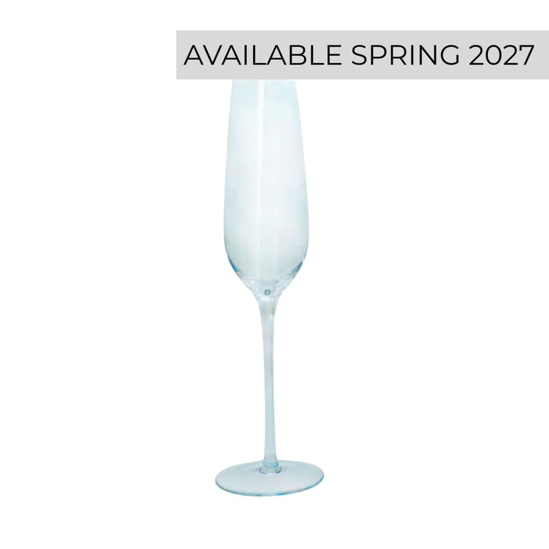 Chloe Champagne Flute - Blue