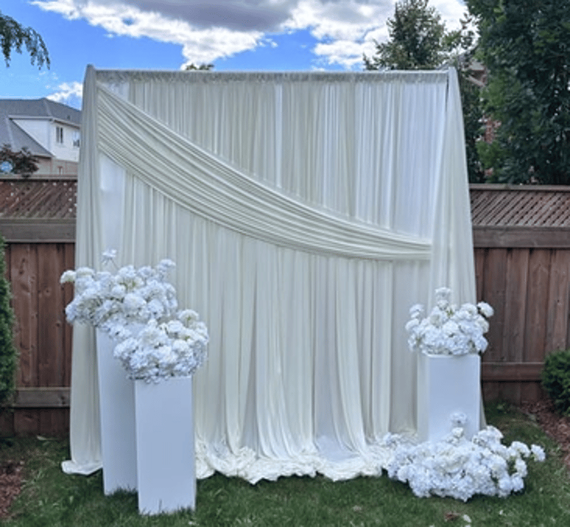 Draped Backdrop Package