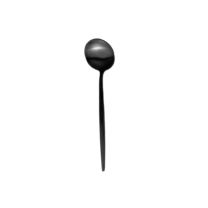 Lisbon Matte Black Soup Spoon