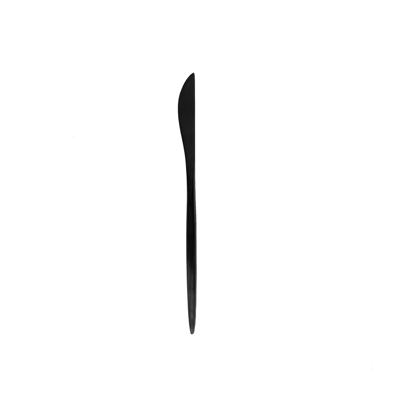 Lisbon Matte Black Dinner Knife
