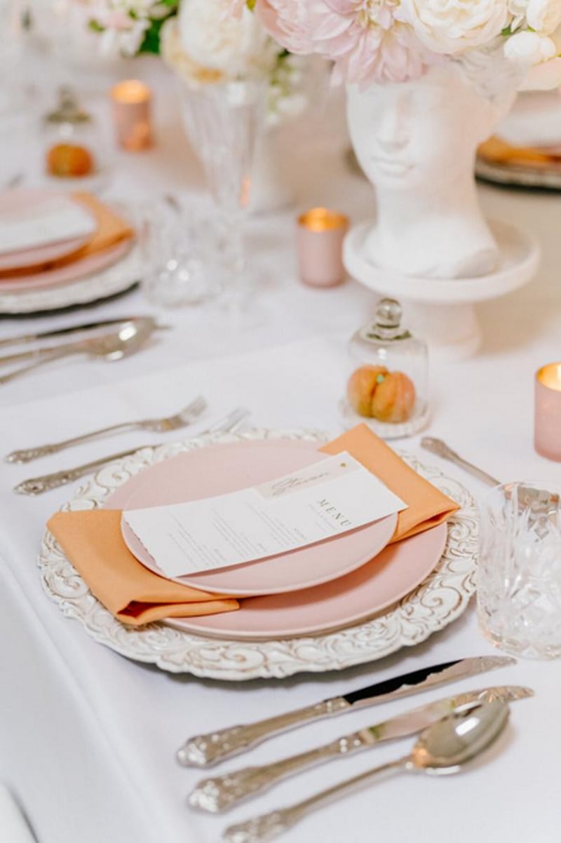 Poly Napkin - Peach
