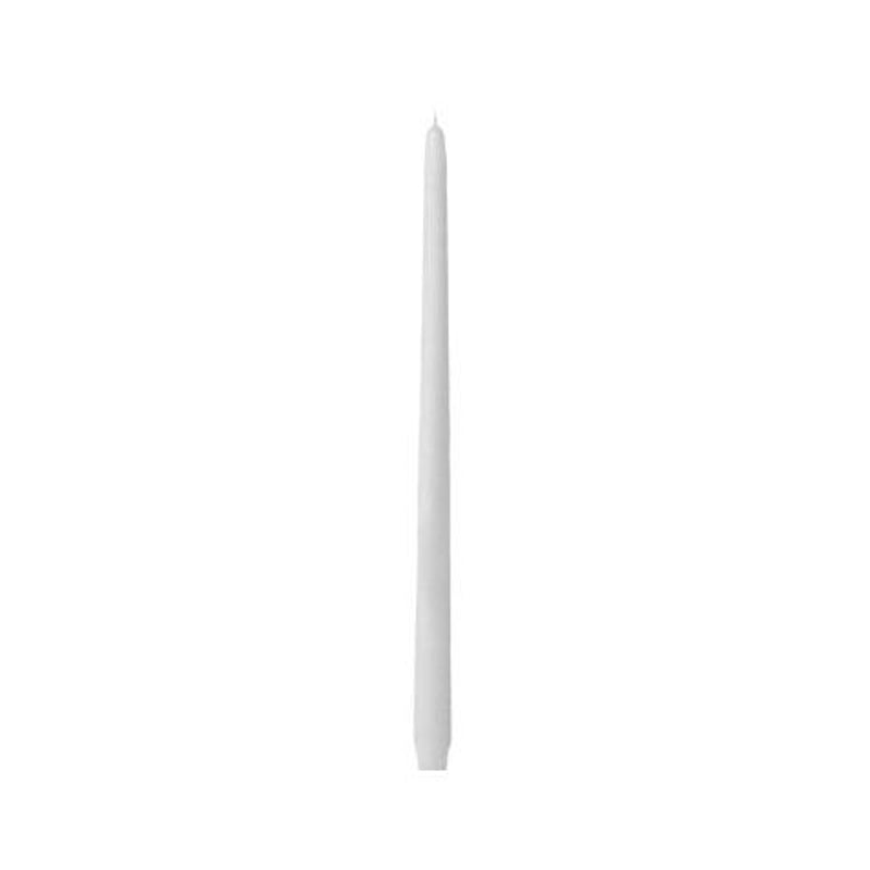 12" Taper Candle - White